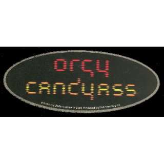  Orgy   Candyass Oval Logo   Sticker / Decal: Automotive