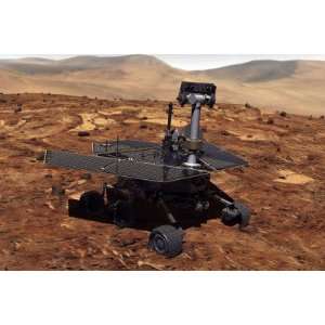  Artists Rendition of Mars Rover , 48x72: Home & Kitchen