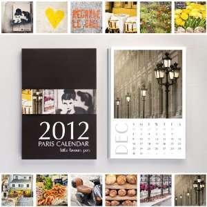   : 2012 Paris Wall Calendar   Paris Street Photography: Home & Kitchen
