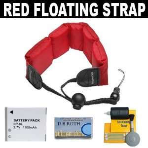  Red Floating Strap For Canon D10 + Advanced DBROTH KIT 