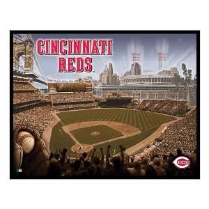    Cincinnati Reds Great American Ball Park Wall Art: Home & Kitchen
