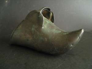 Antique Decorative Cast Meta/Hand Wrought Shoe Stirrup  