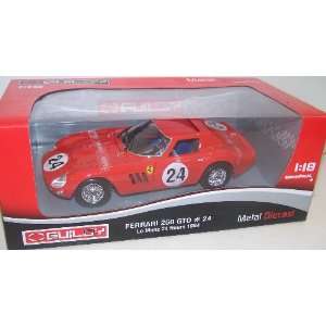   Ferrari 250 Gto #24 Le Mans 24 Hours 1964 in Color Red Toys & Games