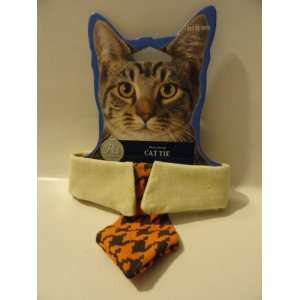    Pet Essentials Cat Tie   Orange, Black, Tan Tie: Everything Else