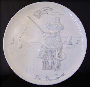 Byron Molds 1975 The Free Spirit Display Plate  