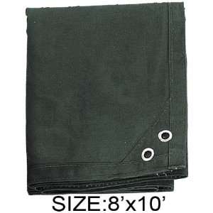  8 X 10 GREEN CANVAS TARP: Home Improvement