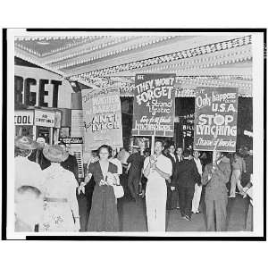  NAACP New York City,Strand Theatre,Times Square 1937