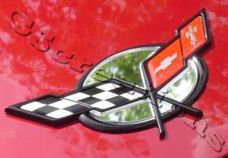 Chevy C5 & ZO6 Corvette Mirror Emblem Inserts On Sale  