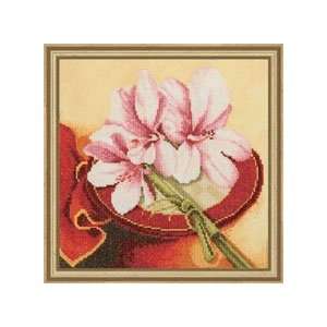    Flowers From the Orient 3   Cross Stitch Kit: Home & Kitchen