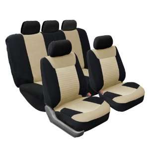 FH FB062115 Classic Corduroy Car Seat Covers, Airbag compatible and 