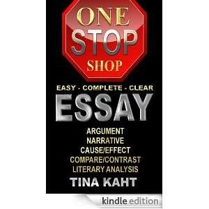 One Stop Shop Essay: Tina Kaht:  Kindle Store