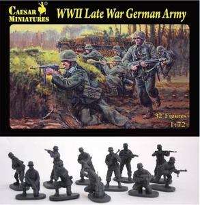 Caesar Miniatures 1/72 074 WWII Late War German Army !!  