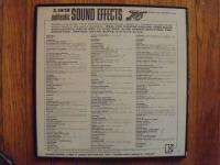 133 AUTHENTIC SOUND EFFECTS Elektra Records 3 LP stereo vinyl BOX SET 
