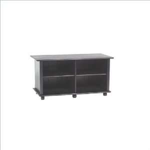   TV CABINET EXPRESSO THFURN. Hardwood   Espresso: Furniture & Decor