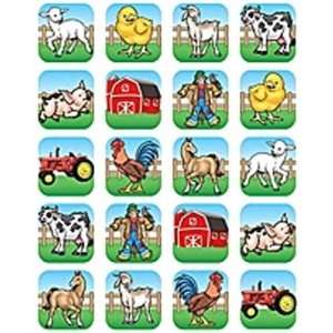  Farm Stickers 120 Stks 