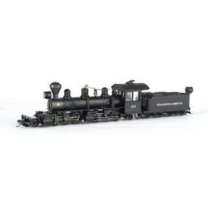   Wood Cab Steam Locomotive & Tender with DCC & Sound (Pocahontas Lumber