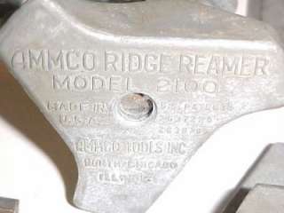   Ridge Reamer Model 2100 with Box & Instructions Gas Engine Repair Tool