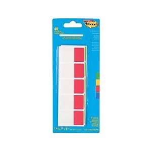  Stickies 1 Page Flags, 40 ct. Assorted Colors Office 