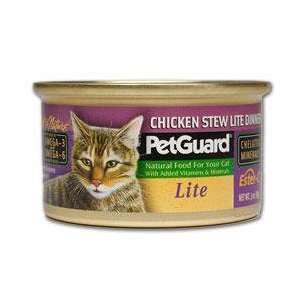  PetGuard Chicken Stew Lite Dinner For Cats Kitchen 