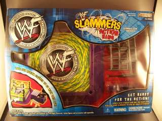 WWF Slammers Action Ring w/Steel Cage  