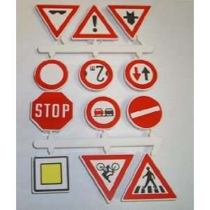 Pencil Sharpeners, Lyra European Traffic Signs. Assorted Colors, Pkg 