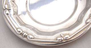 VINTAGE CAMUSSO~STERLING SILVER NUT CUP/BOWL pin tray BUTTER PAT DISH 