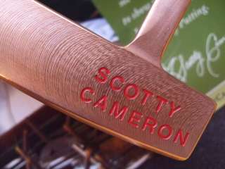   Titleist Scotty Cameron Circa 62 No. 6 Tour Copper Putter 34 NEW Grip