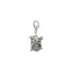  Charm drums in steel by Charming Charms D Gem Jewelry