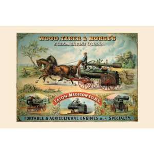   , Wood, Taber and Morses Steam Engine Works   12x18