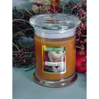   Cinnamon Apple Scented 8 oz Status Rock Jar Wax Candle