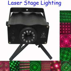   laser stage lighting bule background remote control star circle