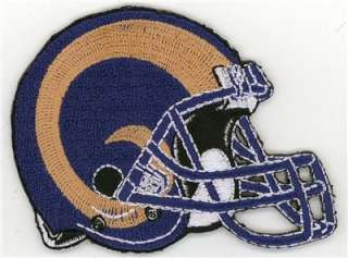 St. Louis Rams Patch Iron On Helmet NFL NFC Football  