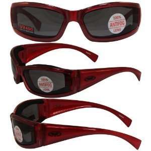  Stray Cat Padded Motorcycle Riding Sunglasses Translucent 