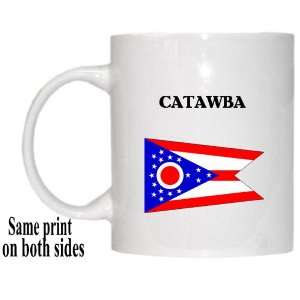  US State Flag   CATAWBA, Ohio (OH) Mug 