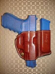 Leather belt Holster w Mag pouch 4 RUGER SR9  
