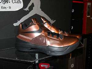 Nike Zoom KD IV 4 Christmas Coppers size 7 7.5 DS Nerf Chinas Sold out 