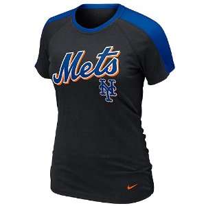  New York Mets Womens Centerfield T Shirt by Nike Sports 
