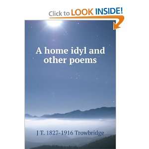 A home idyl and other poems J T. 1827 1916 Trowbridge 