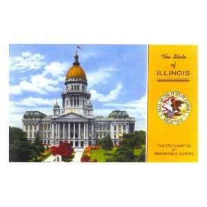 State Capitol, Springfield, Illinois , 4x3 