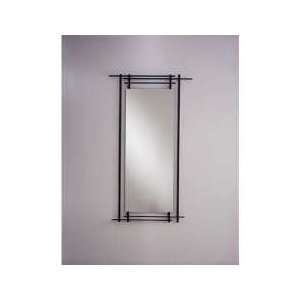  Open Frame Blackened Steel Mirror: Home Improvement