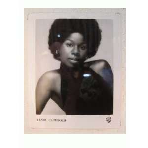  Randy Crawford Press Kit and Photo Rich and Poor 