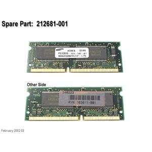 Compaq Genuine 64MB 133Mhz SDRAM Memory Module Evo N610c N600c N400c 