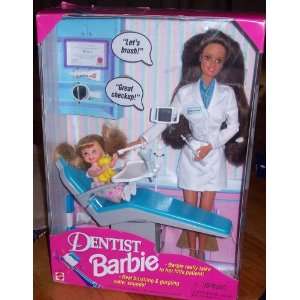  Barbie Dentist Brunette Toys & Games