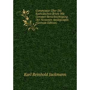   Neuesten Auslegungen (German Edition) Karl Reinhold Jackmann Books