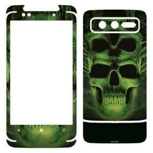  Green Skulls skin for HTC Trophy Electronics
