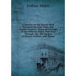   the . the Recipes of Various Authors, with Remar Joshua Major Books
