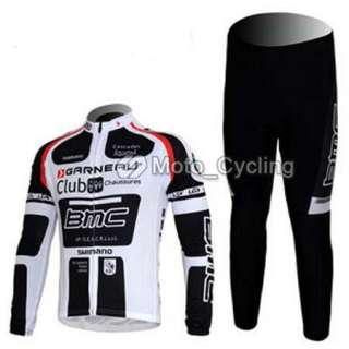 2012 Sport Cycling Bicycle Bike Outdoor Long Sleeves Jersey+Pants Size 