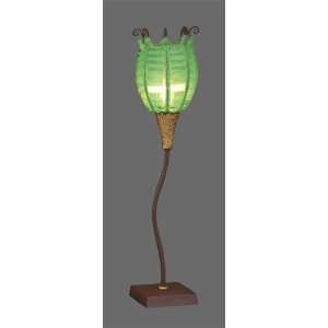  23 Tall Veronica Table Lamp Grass Green Shade L91GG