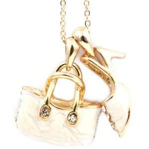  Designer Inspired Crystal Cream Handbag and Shoe Lovers 