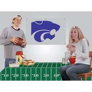  Kansas State Wildcats Game/Tailgate Party Kits Banner 